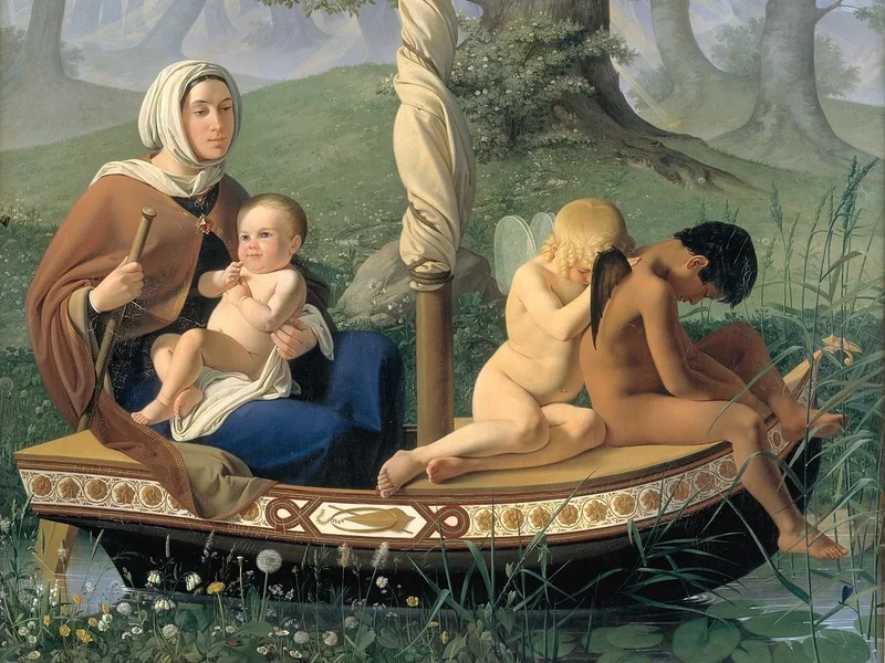 1798-Ditlev Blunck - Le quattro età dell'uomo. Infanzia - Statens Museum for Kunst, Copenhagen